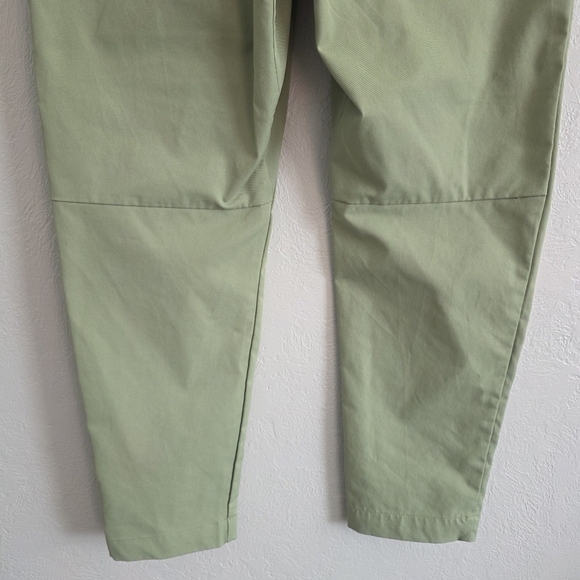 Nike Mens Club Pants Green Woven Tapered Leg Drawstring Sports DX0623-386 Size S - Picture 7 of 10